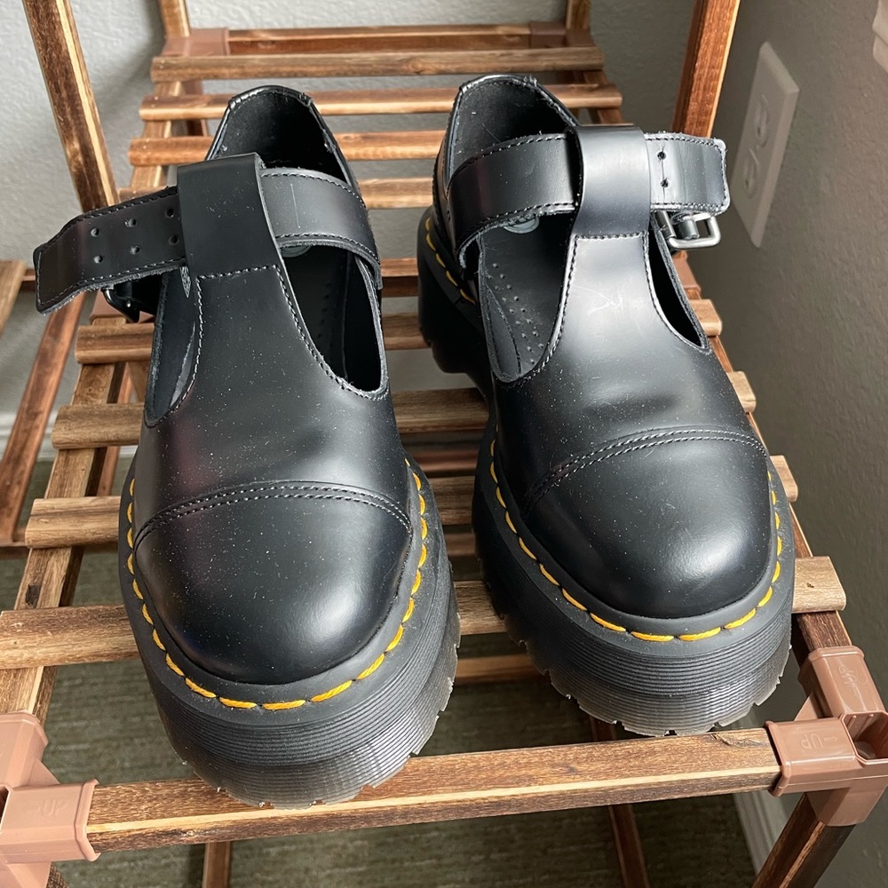 Dr Martens Bethan mary jane platform shoes